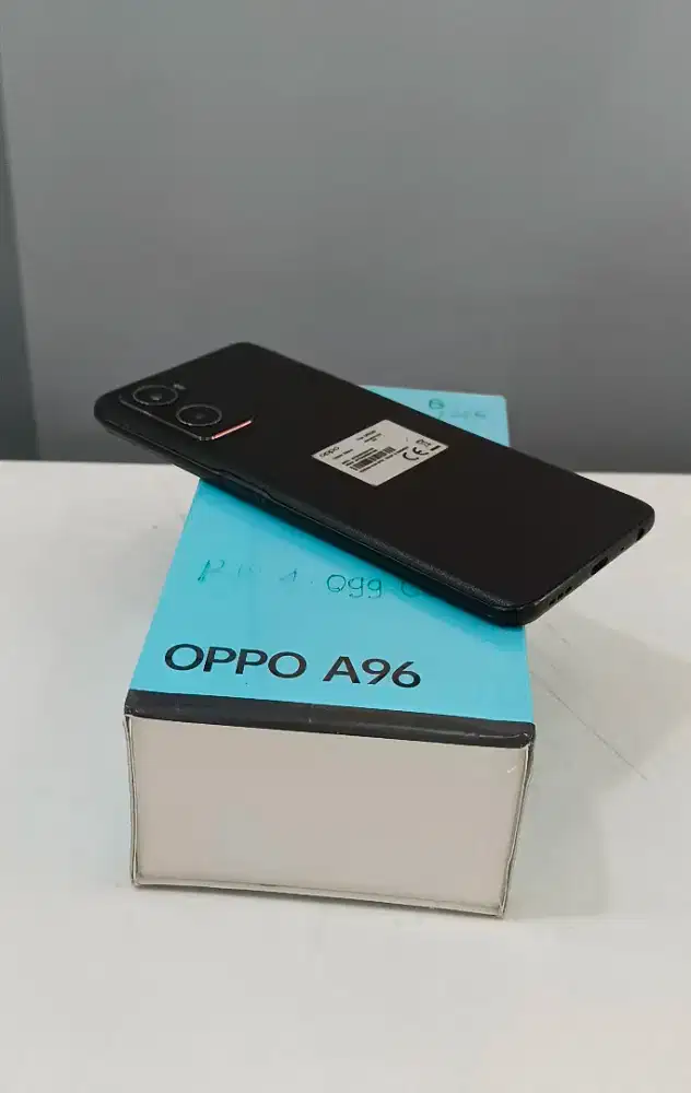 oppo A96 8/256 fulset,seken mulus,no minus,belum bongkar,NfC