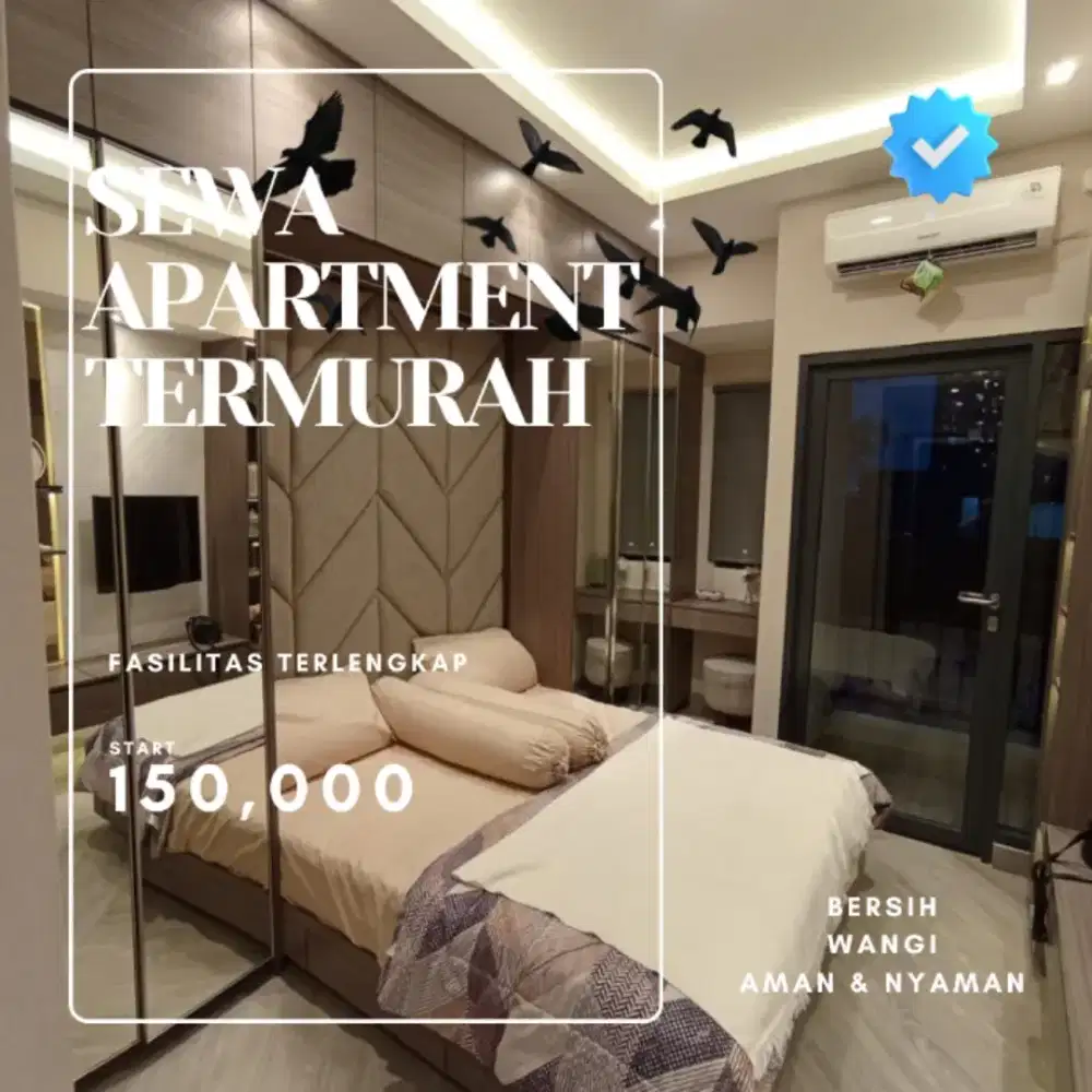 Sewa Apartemen Harian/Transit Jakarta Timur BASSURA CITY Termurah