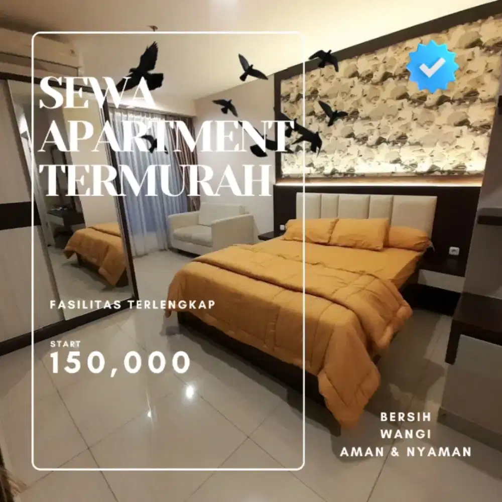 Disewakan Apartemen EMERALD BINTARO Tangerang Harian/Transit Termurah