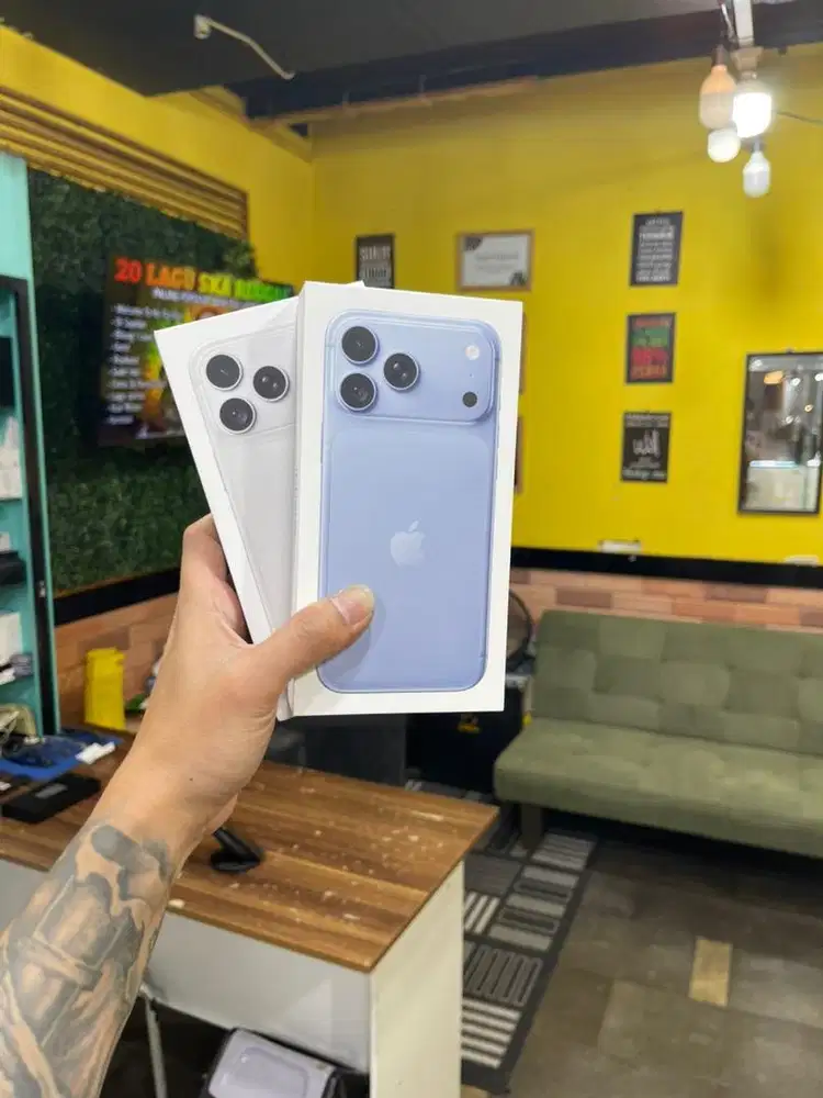 New iphone 18 promax 256 resmi ibox