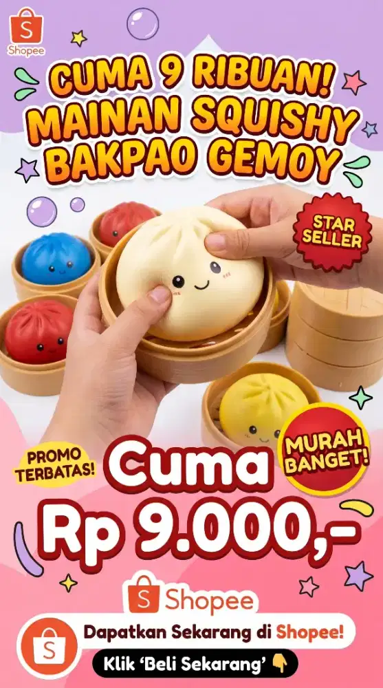 Squishy murah cocok untuk dijual lagi