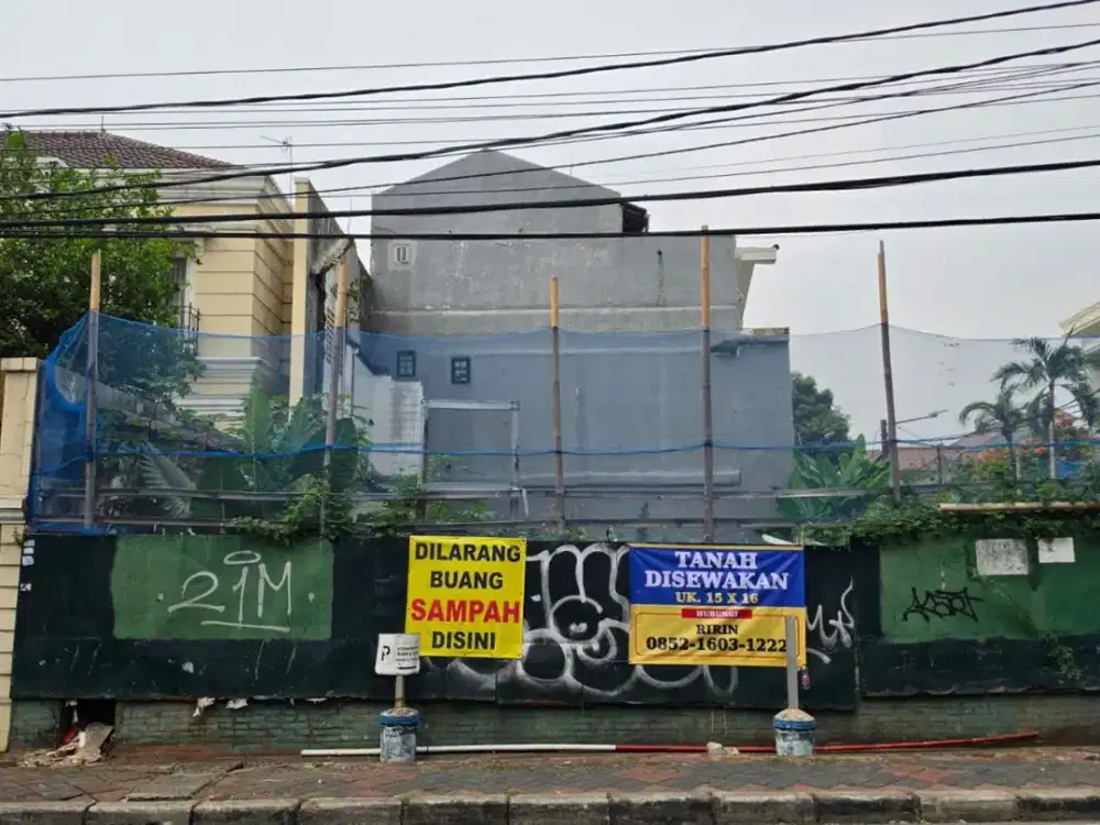 isewakan lahan cocok untuk indomart,cafe dan usaha lainnya di pejaten,jakarta selatan