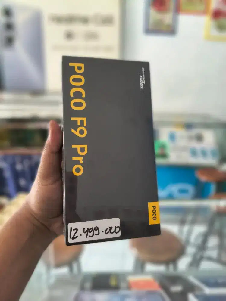 POCO F9 PRO 5G 12/512 NEW SEGEL READY WARNA PUTIH