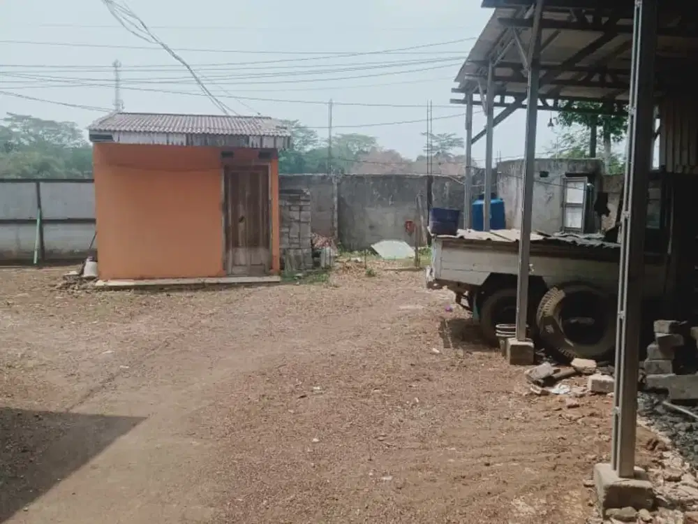 Disewakan lahan di burangkeng pondok gede
