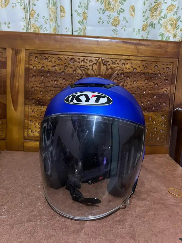 KYT Kyoto Blue Doff size L