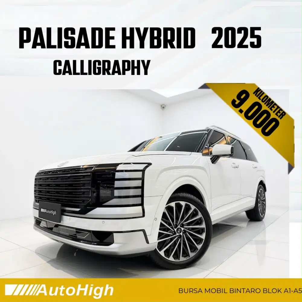 DP10% [Km9.000] Palisade Hybrid Calligraphy 2025 Reg 2026 #AUTOHIGH