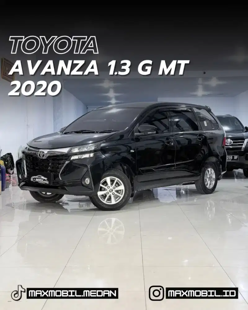 [DP 38JT‼️] TOYOTA AVANZA 1.3 G MANUAL 2020 pemakaian 2021