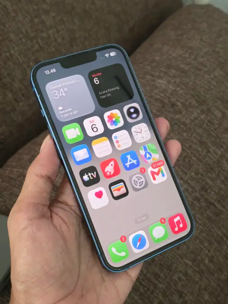 Iphone 13 blue 128gb ex inter
