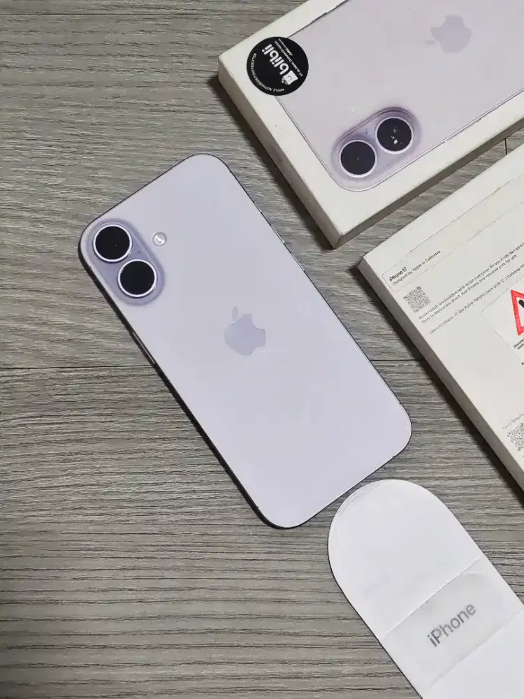 Iphone 17 basic lavender 256 ex Blibli