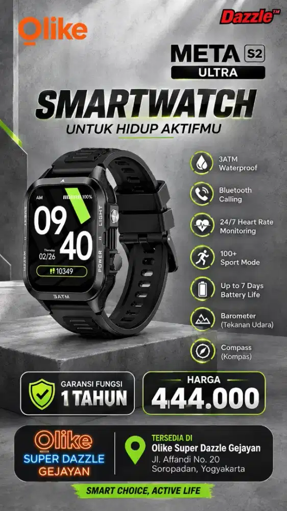 Smartwatch OLIKE META S2 ULTRA