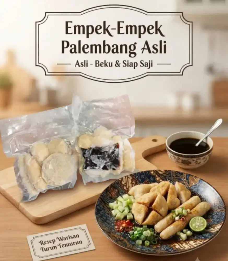 Pempek Palembang isi 5 pcs