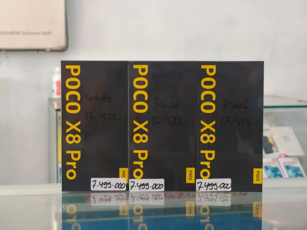 POCO X8 PRO 5G 12/512 NEW SEGEL PROMO TERMURAH SIAP ANTAR