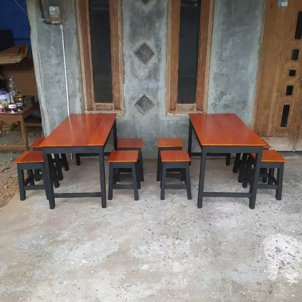 Jual meja kursi warung, kafe dll