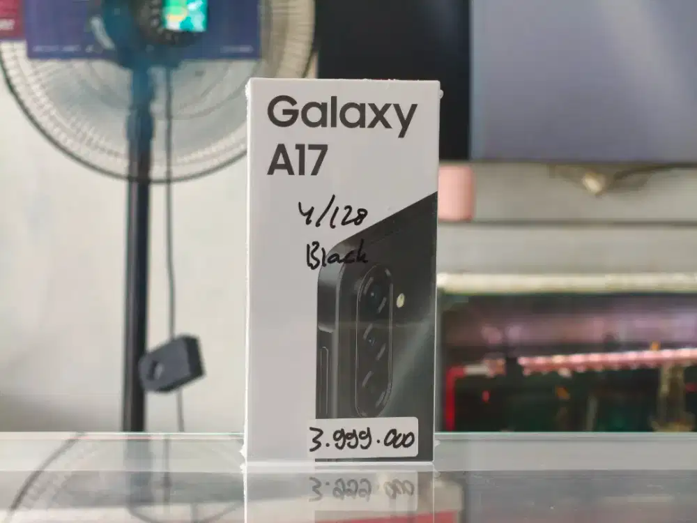 SAMSUNG A17 4G 4/128 NEW SEGEL PROMO TERMURAH GARANSI RESMI