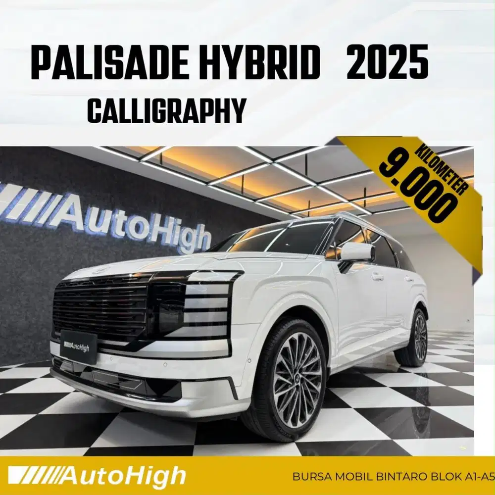 DP10% [Km9.000] Palisade Hybrid Calligraphy 2025 Reg 2026 #AUTOHIGH