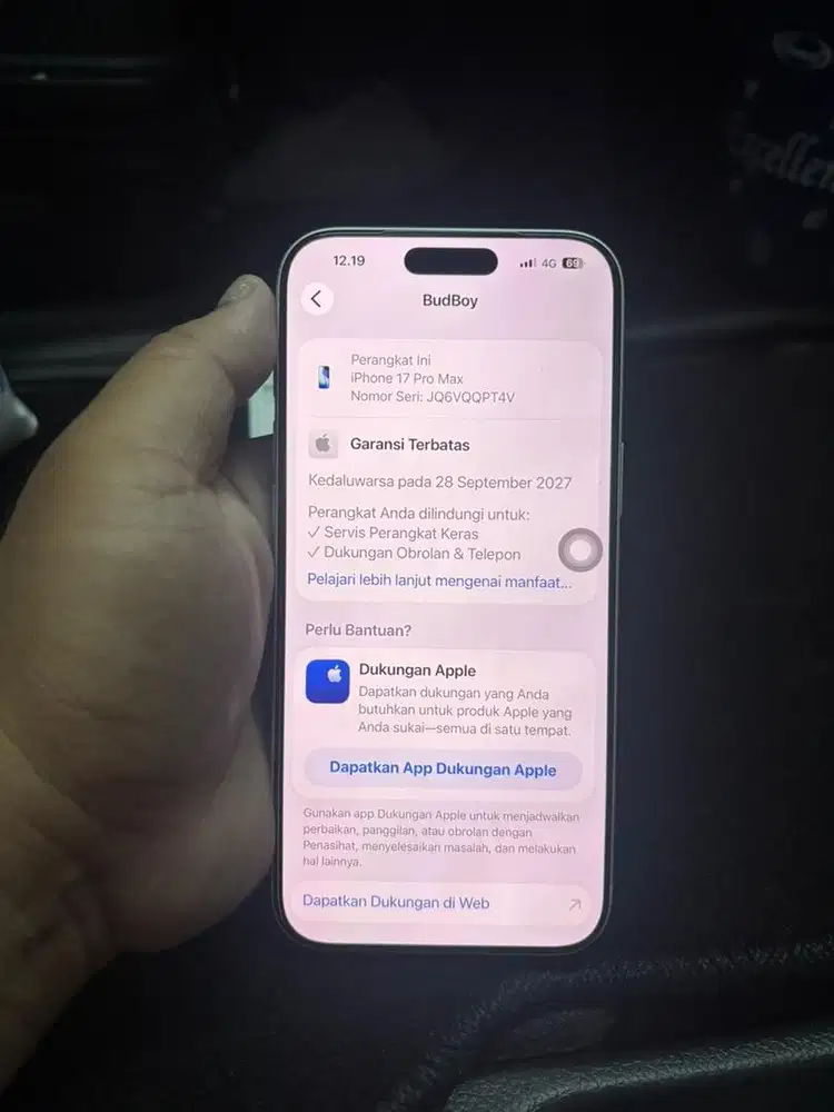 Iphone 17 Pro max 256 GB