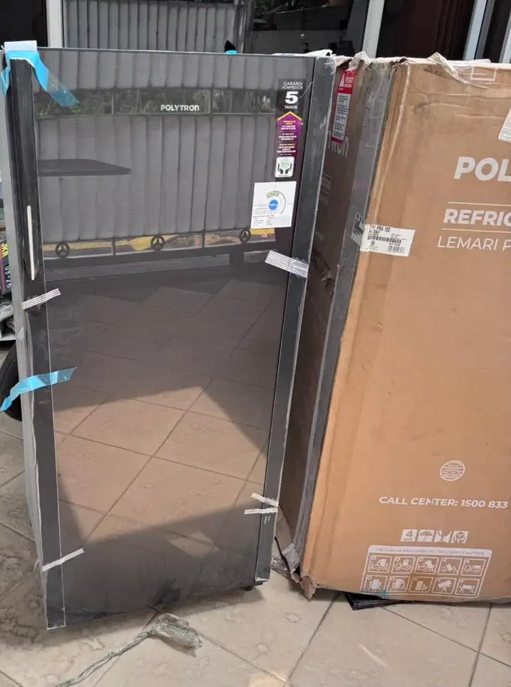 Baru Kulkas Polytron 1 Pintu PRA-18DMY, tidak jadi pakai