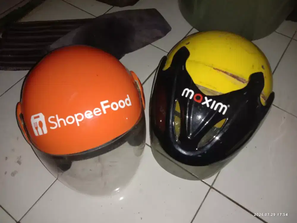 Helm halface murah layak pakai NEGO