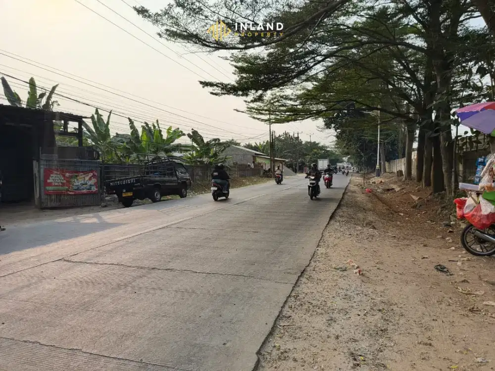 Jual Cepat Tanah Strategis Jl Serpong Parung, Gunung Sindur