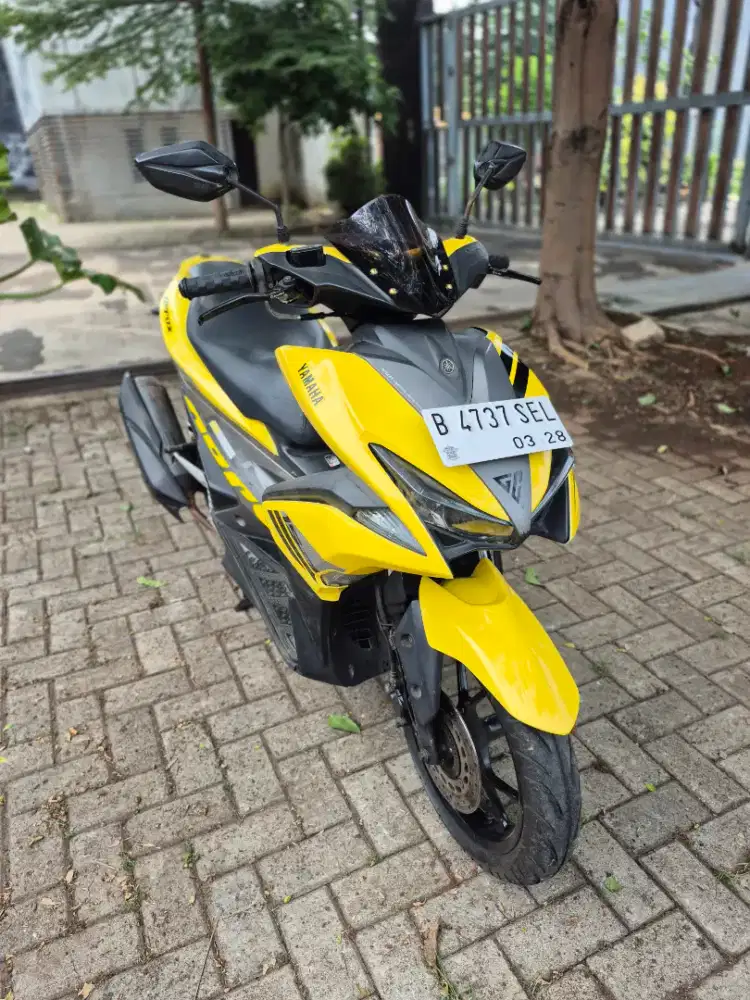 Dijual Yamaha aerox 155 tahun 2018 surat lengkap