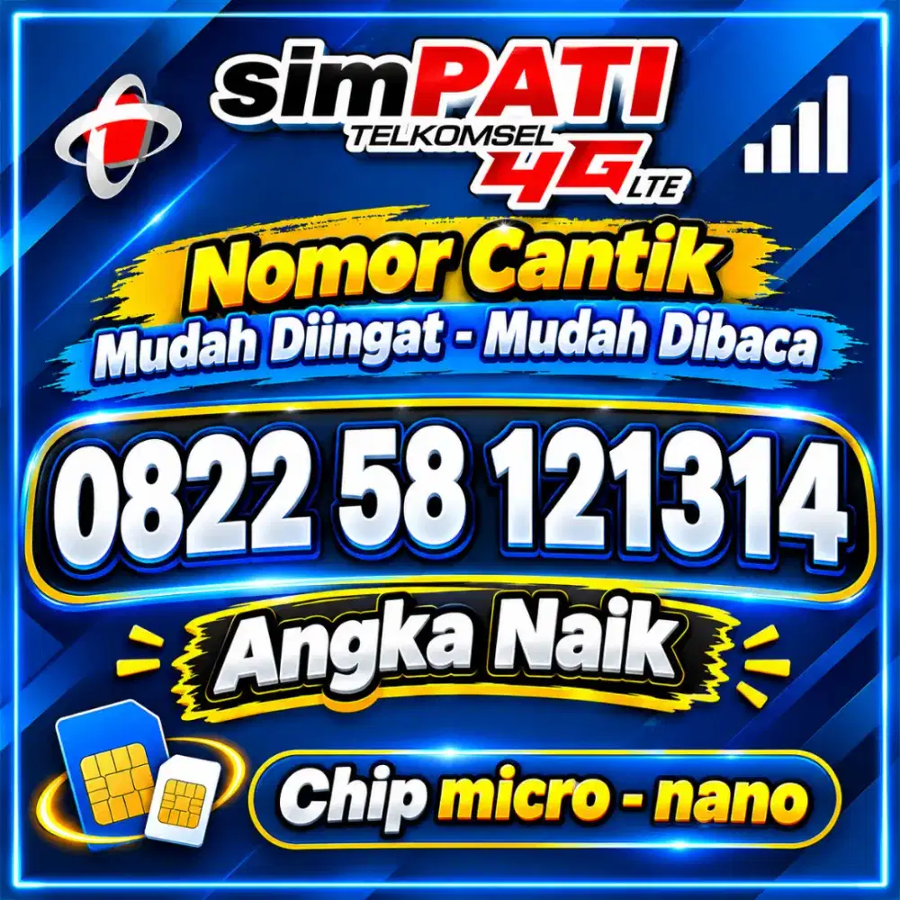 Nomor Cantik Simpati Murah Kartu Perdana Telkomsel Nomer Pilihan