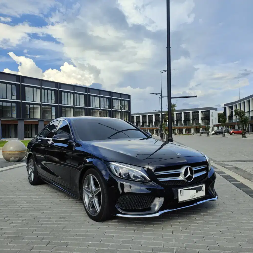Mercedes Benz C-Class 200 AMG 2018 istimewa dan terawat TDP 15 JT