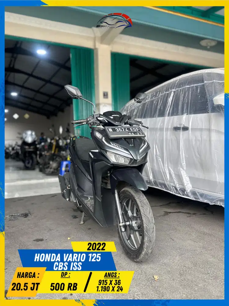 HONDA VARIO 125 CBS ISS 2022 NEGO MASZEHH HIKMAH MOTOR KEPUH MALANG