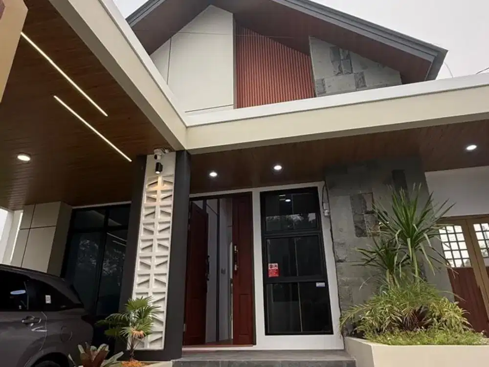 Rumah Modern Lahan Luas (9x20m) Free Kanopi & Autogate di Pontianak Selatan - Siap Huni!