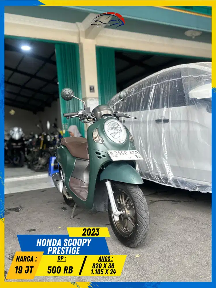 HONDA SCOOPY PRESTIGE 2023 BEKAS CIAMIK HIKMAH MOTOR KEPUH MALANG