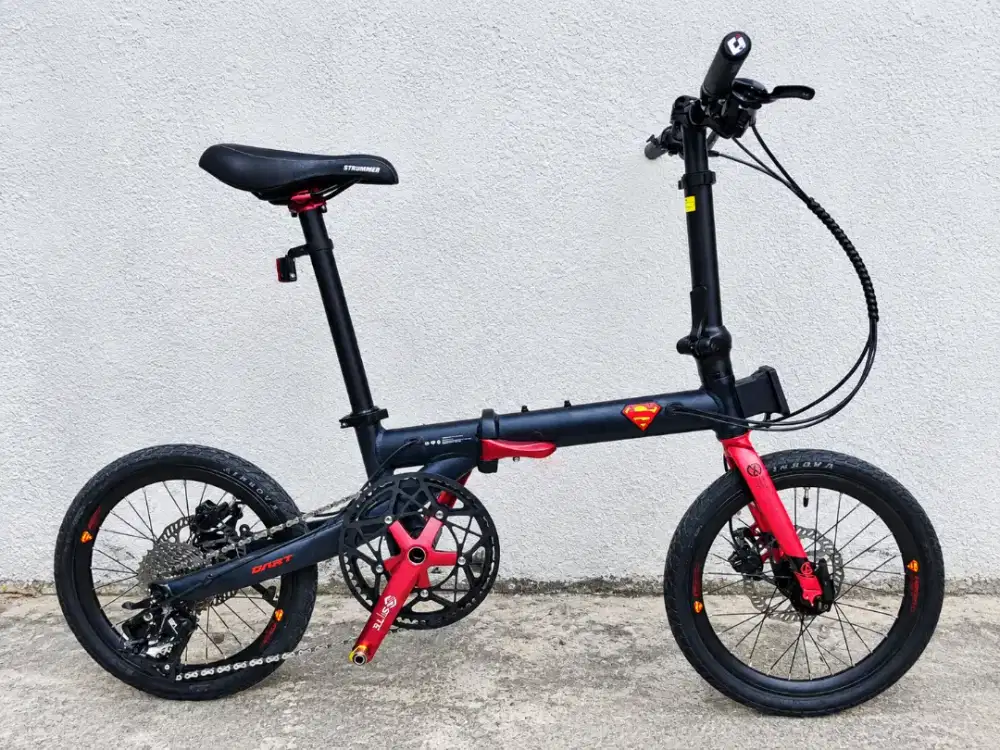 Sepeda lipat PACIFIC DART SPECIAL EDITION SUPERMAN