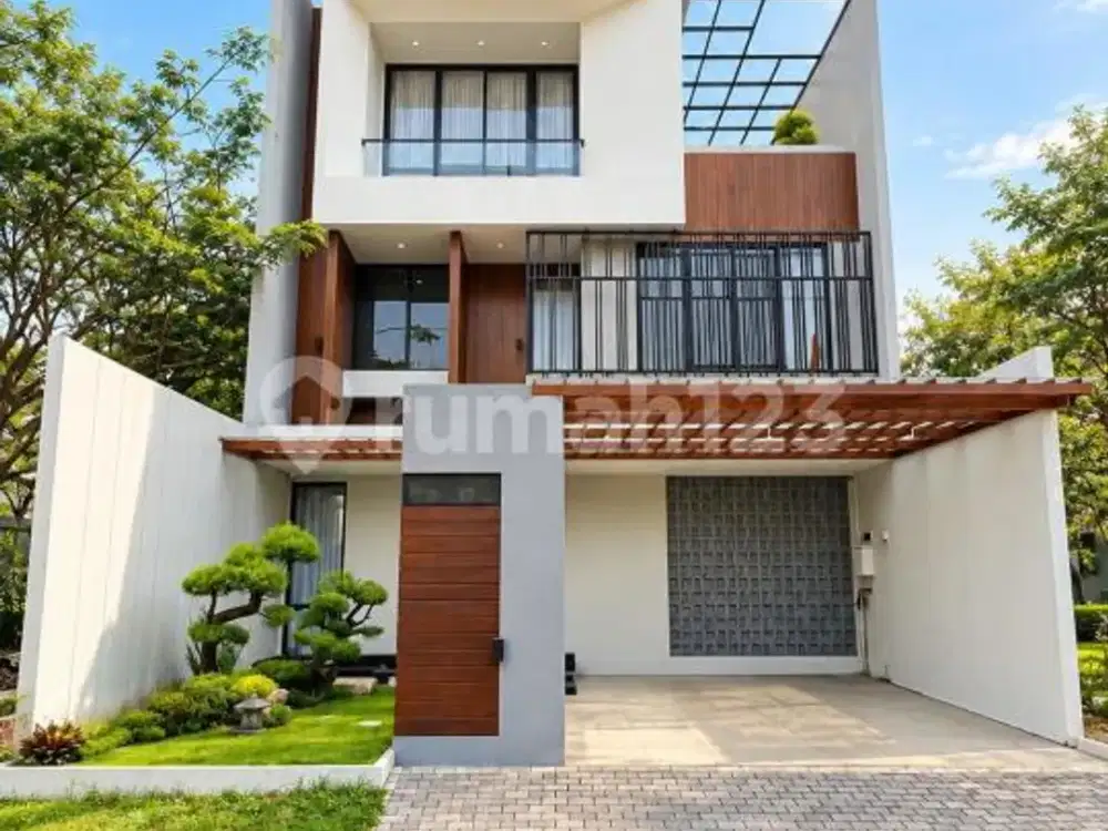 Rumah Brand New Furnished Hadap Barat PPJB di Avani BSD Tangsel