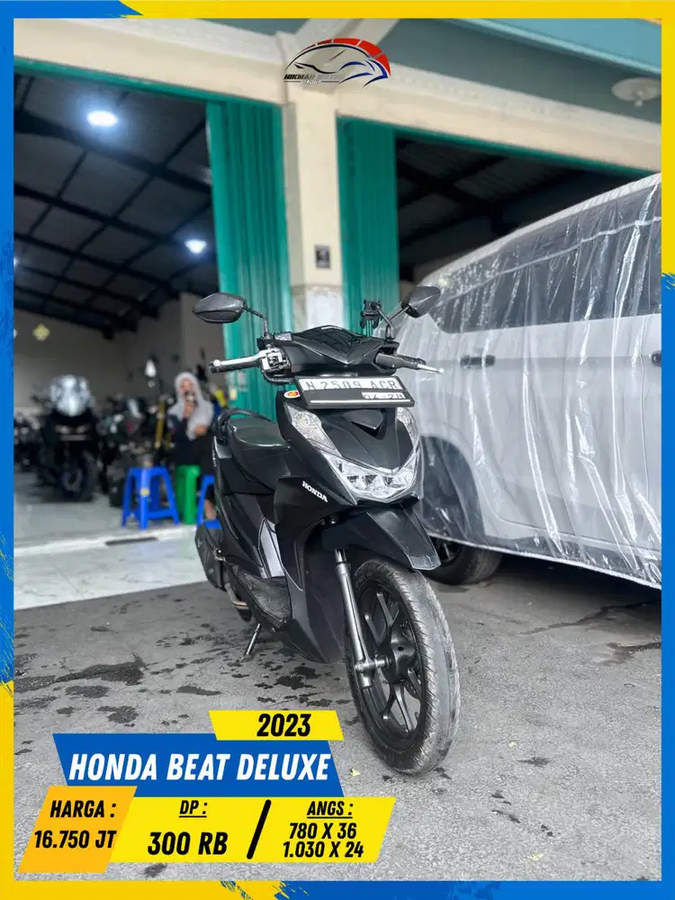 HONDA BEAT DELUXE 2023 NEGO SAMPE DEAL BOLOH HIKMAH MOTOR KEPUH MALANG