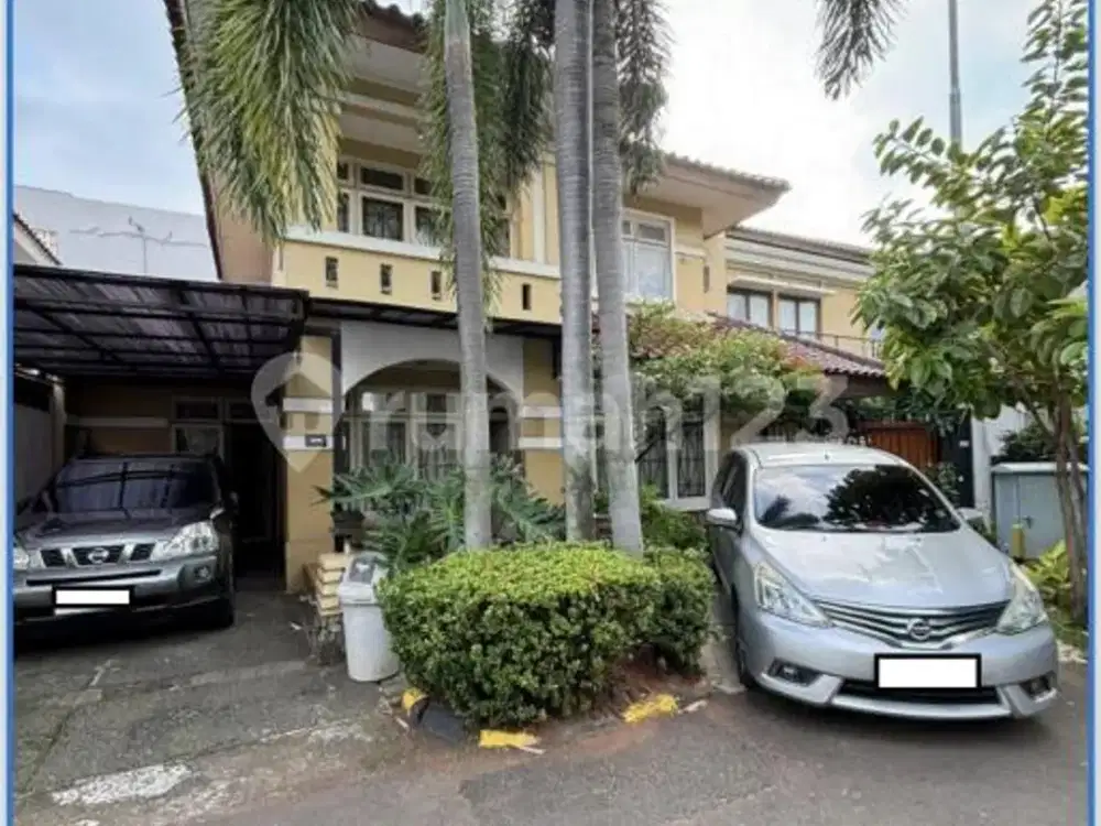 Rumah SHM Nego 2 Lantai Unfurnish Dekat Tol di Bintaro Sektor 9