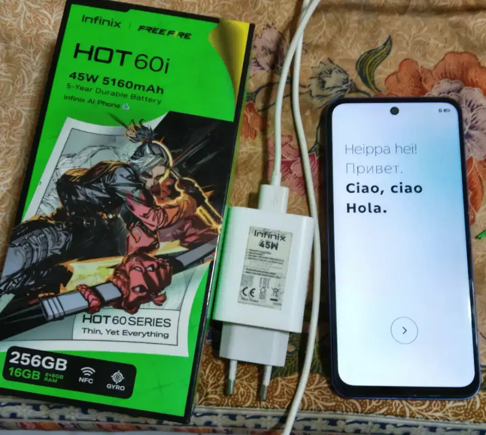 Jual HP Infinix Hot 60i 8/256GB