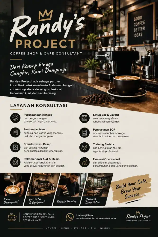 Jasa Konsultan cafe dan coffee shop