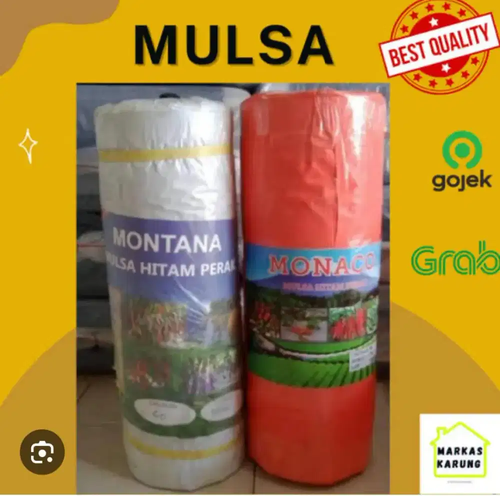 Mulsa hitam perak 17 kg