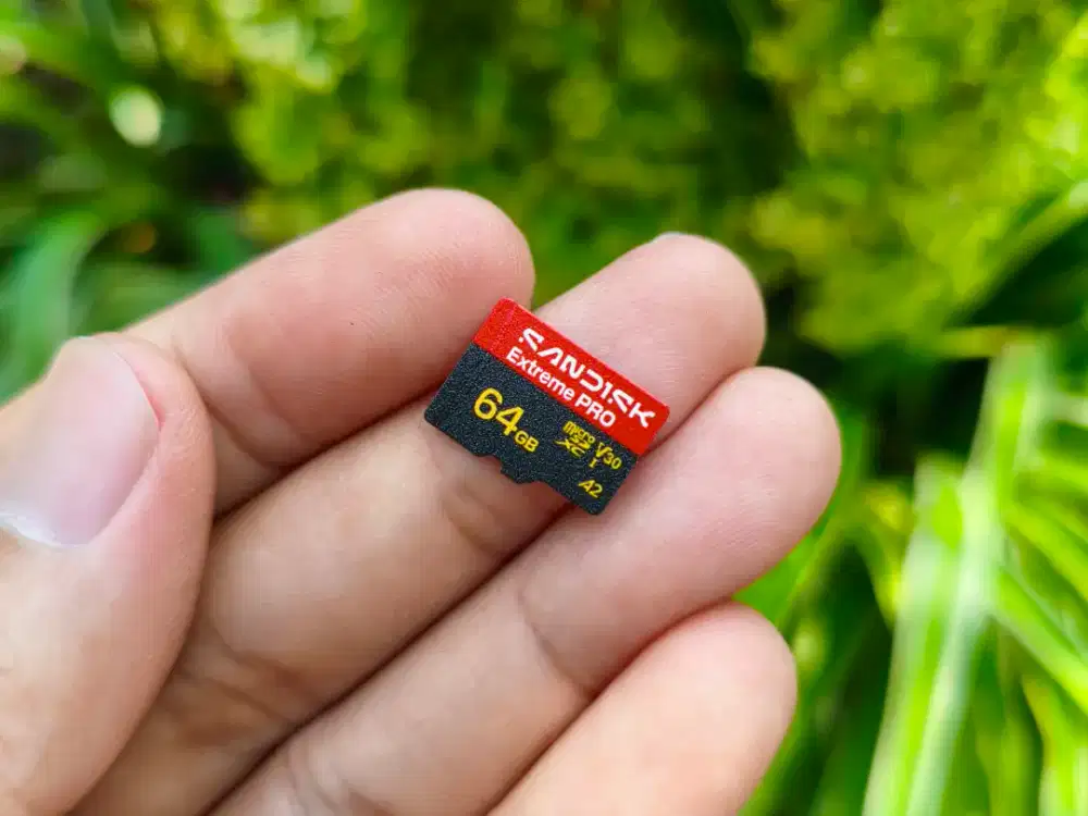 Micro Sd Sandisk Extreme Pro 64gb Original Baru Pakai 1x
