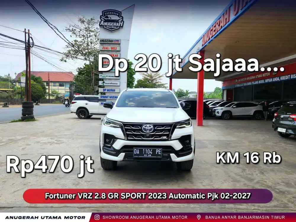 Dp20jt Fortuner VRZ 2.8 GR SPORT 2023 Automatic