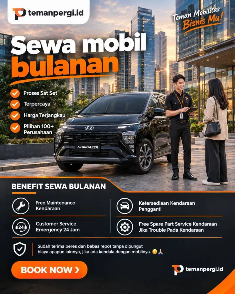 Sewa Mobil Bulanan untuk Kebutuhan Bisnis