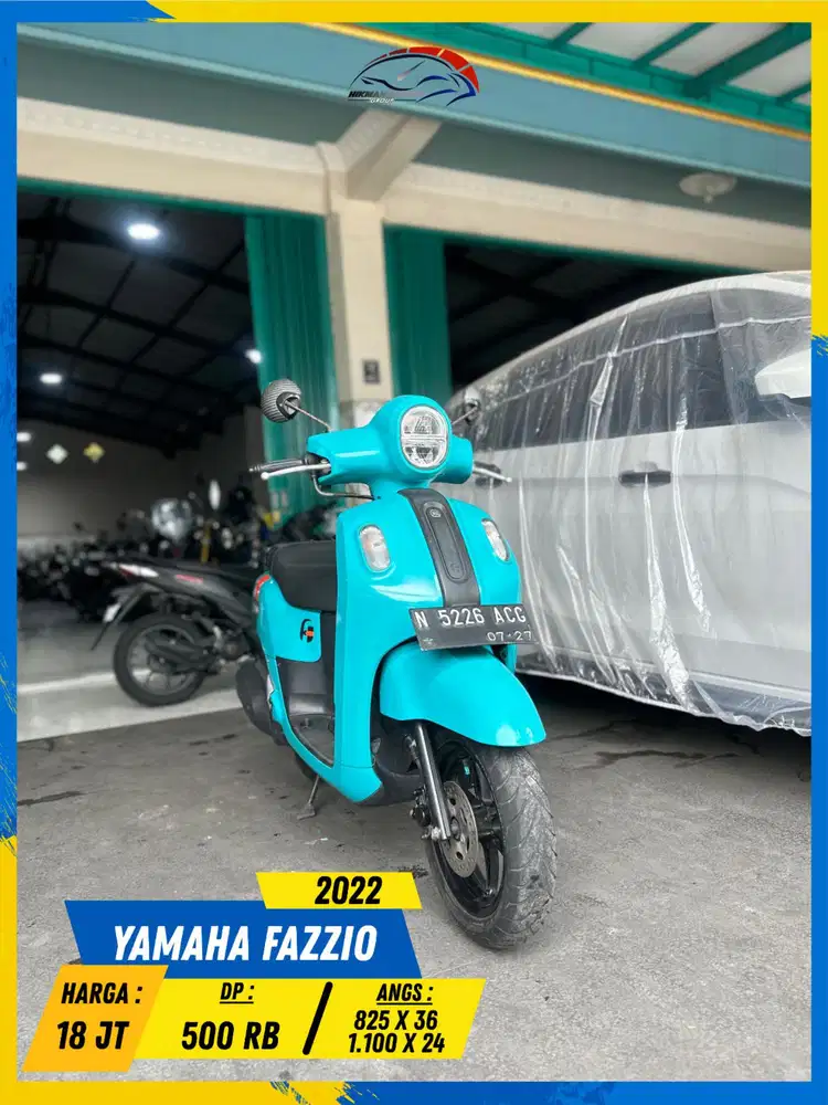 YAMAHA FAZZIO 2022 GASS POLL MASZEEHH HIKMAH MOTOR KEPUH MALANG
