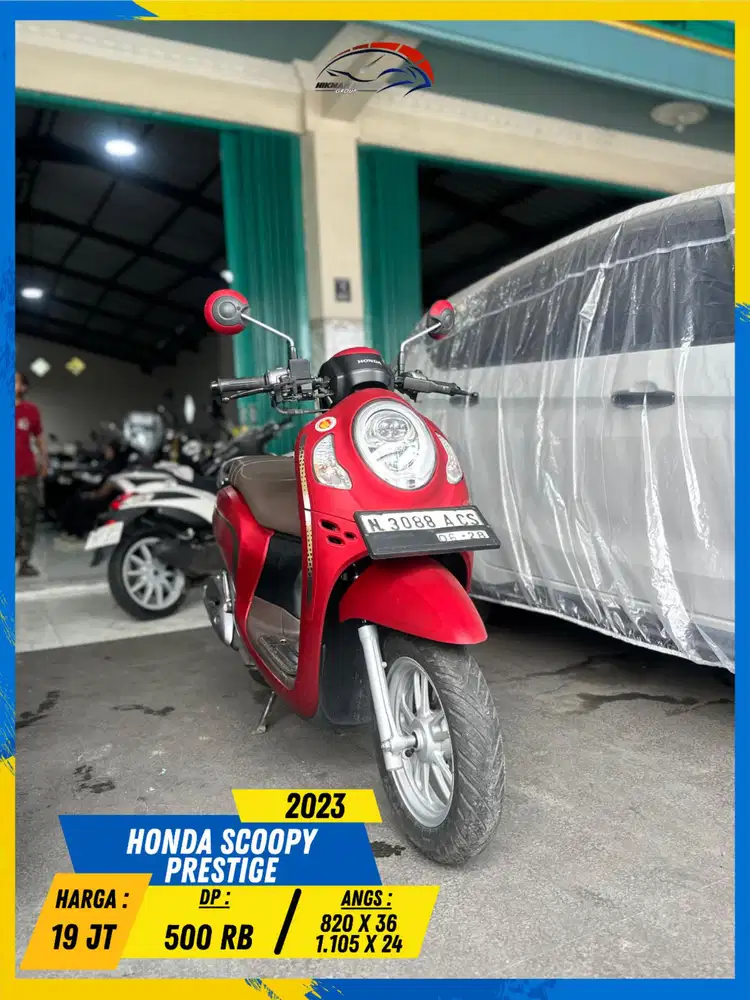 HONDA SCOOPY PRESTIGE 2023 SIAP NEGO LURR HIKMAH MOTOR KEPUH MALANG