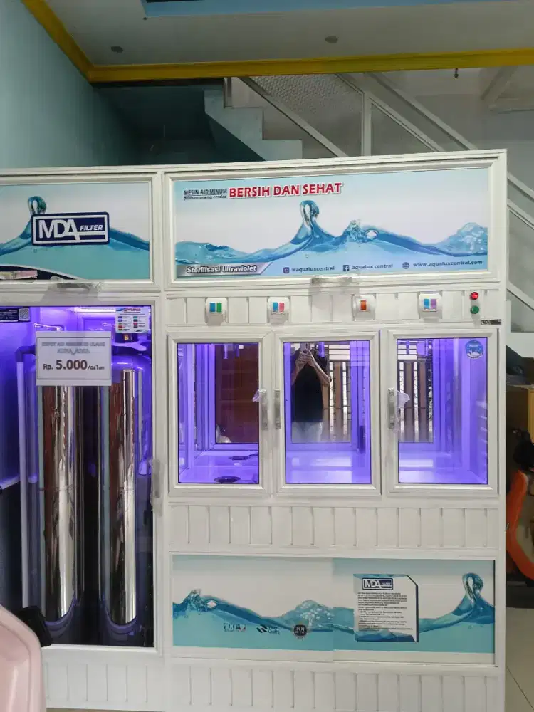 Depot Air Isi ulang AQUALUX Stainless 5.000 liter