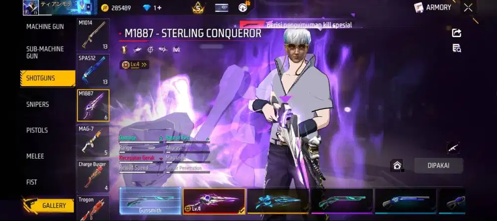 JUAL AKUN FREE FIREE