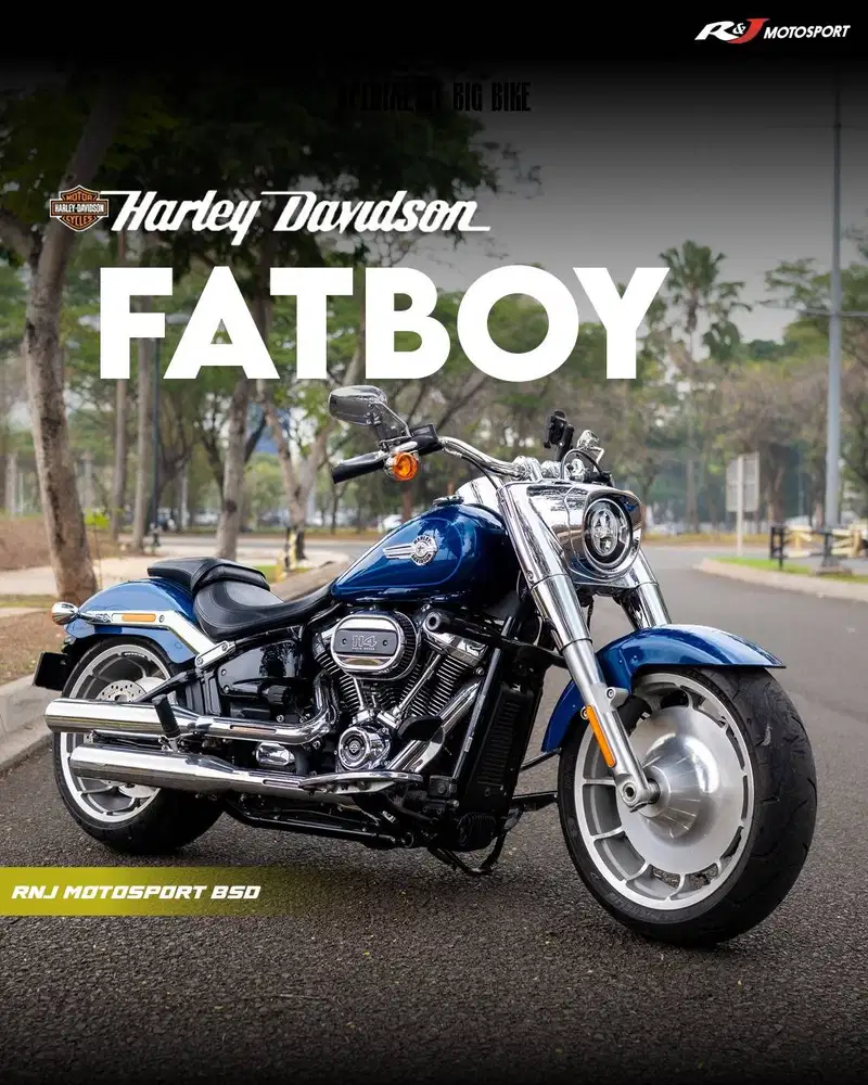 (Full Paper) 2000 Miles Harley Davidson Fatboy 114 Nik 2022