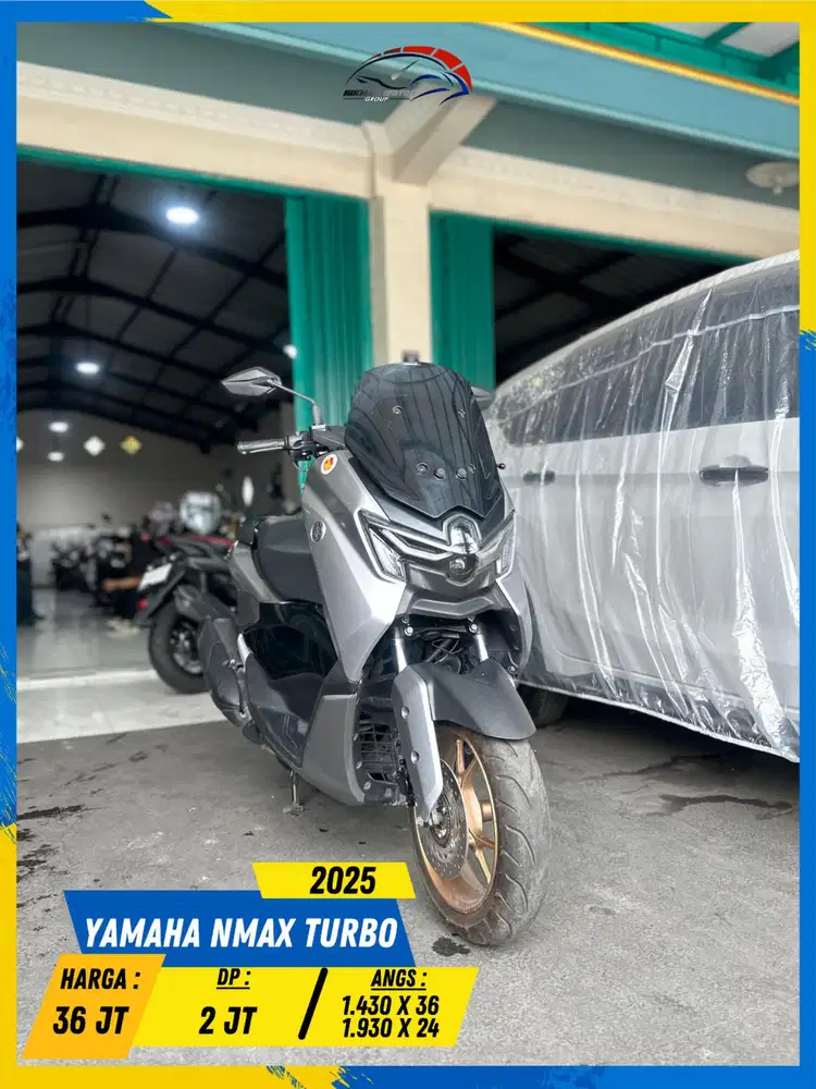 YAMAHA NMAX TURBO 2025 PLAT AE MURMER BOSS HIKMAH MOTOR KEPUH MALANG