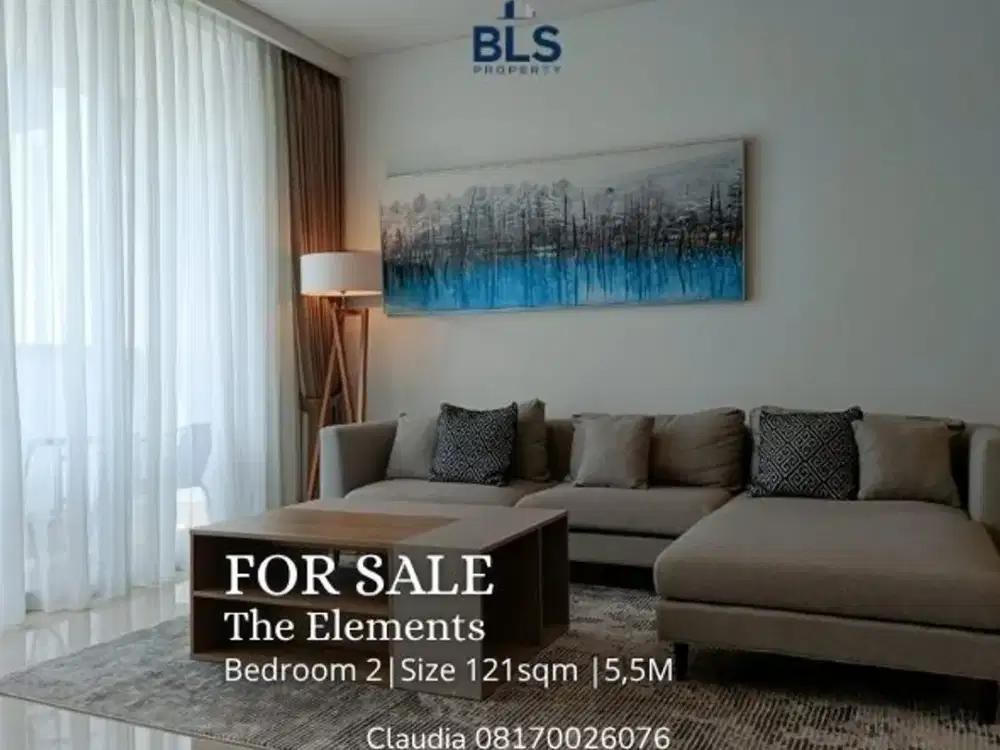 FOR SALE Apartment The Elements 2BR