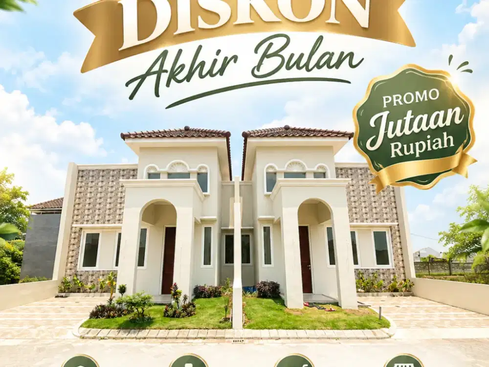 DISKON JUTAAN RUPIAH PEMBELIAN UNIT DI SUKUN KOTA MALANG