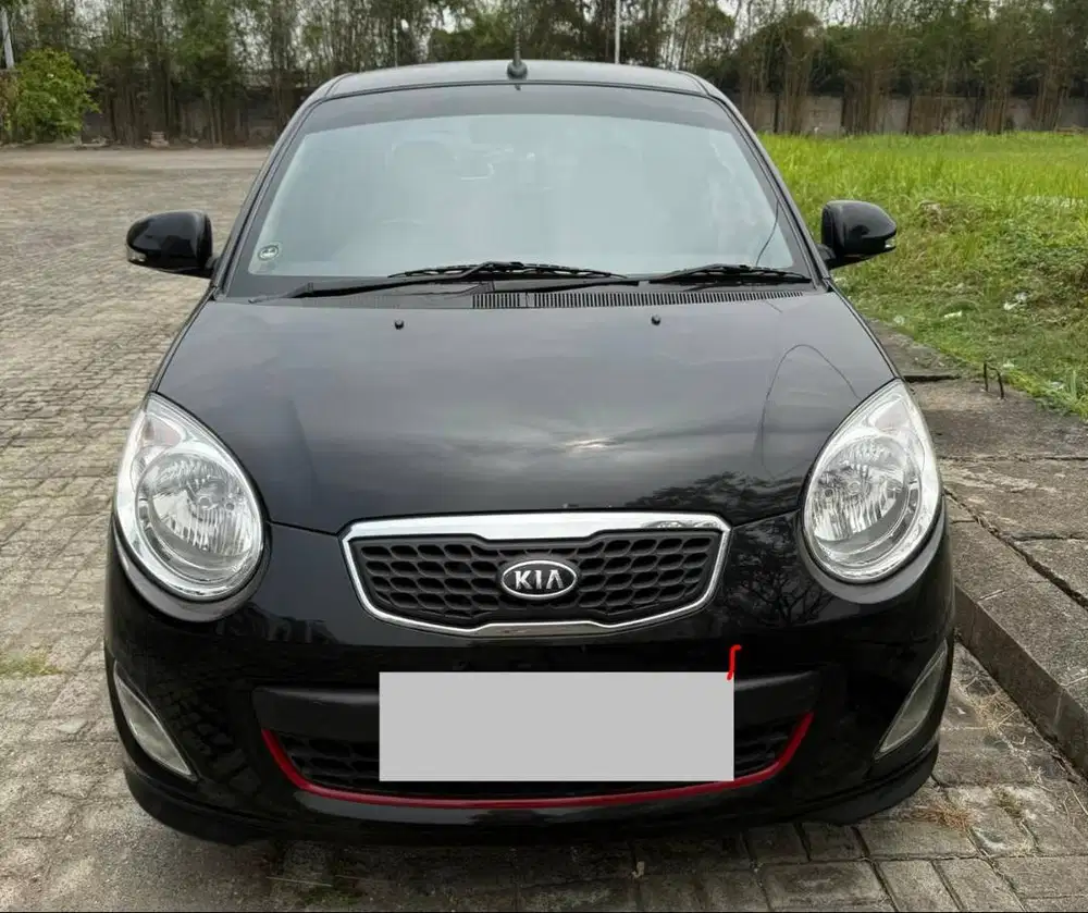 KIA PICANTO HITAM 2011, KM RENDAH, JARANG JALAN, TERAWAT, STNK PANJANG