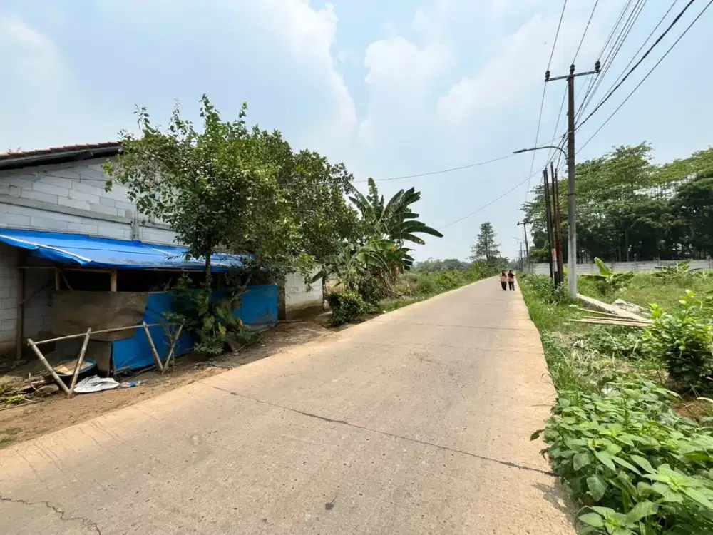 Kavling 100Jt-an, Lokasi Cisauk Dekat ke Stasiun Jatake