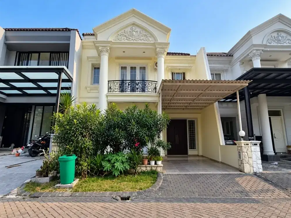 Dijual Rumah Wisata Bukit Mas Cluster Rome Surabaya 2 Lantai LT 180